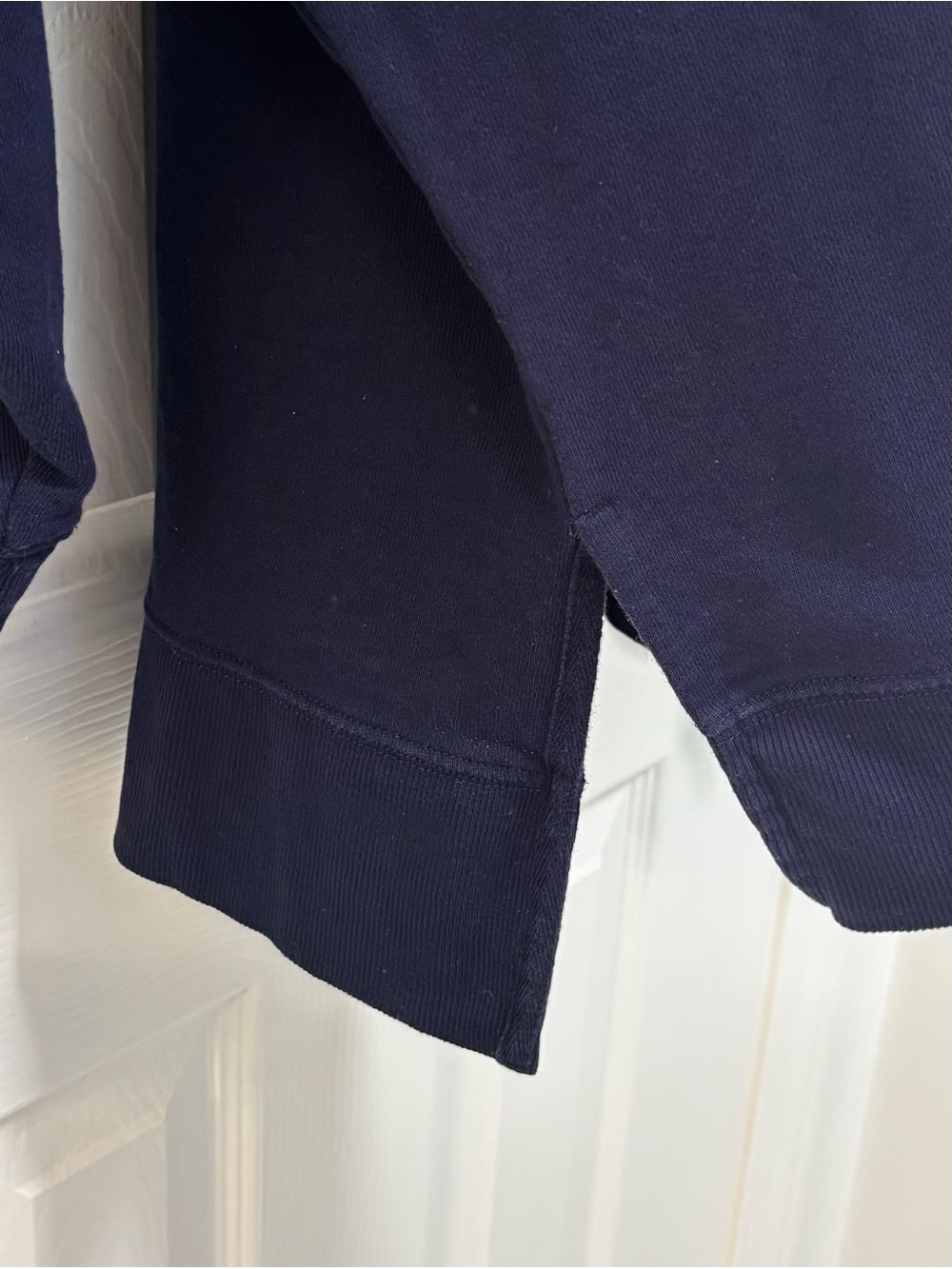 crown & ivy Navy Crewneck Sweatshirt - Picture 7 of 7